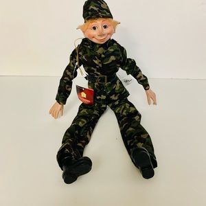 Floridus Elf in fatigues- Floridus design images brand- new with tags